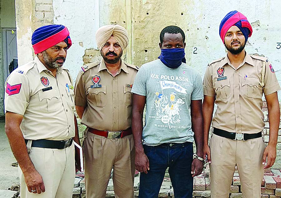 Nigerian Man, Arrested, Drugs, Smuggler, Punjab