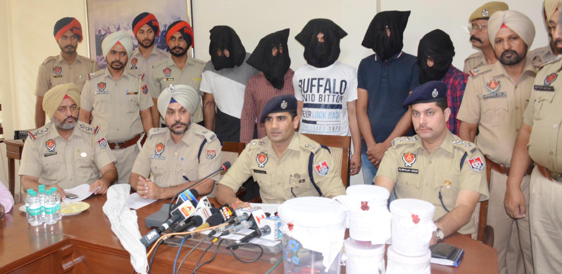 Busted, Interstate Gang, Arrested, Police, Weapons, Punjab