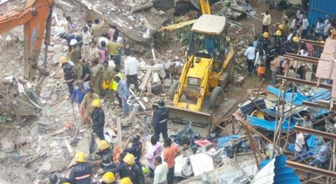 Building Collapse, Death, Injured, Mumbai, Rescue Work
