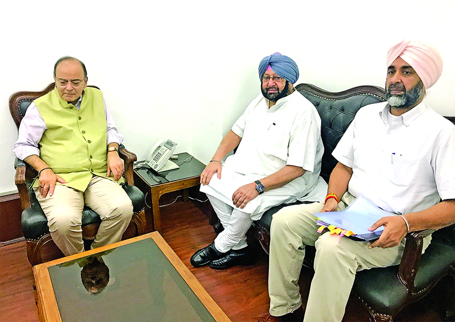 Amarinder Singh, Meeting, Arun Jaitley, Central Govt. Farmer, Punjab