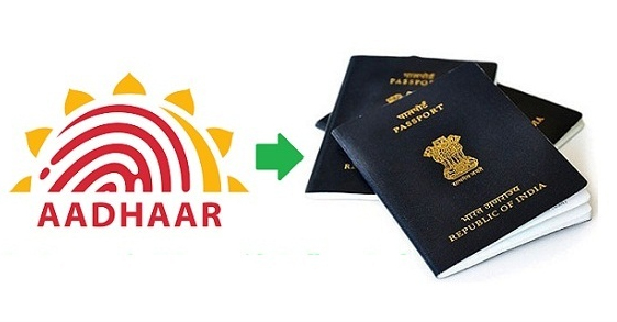 Aadhar, Passport, Online, Return, Scholarship, India