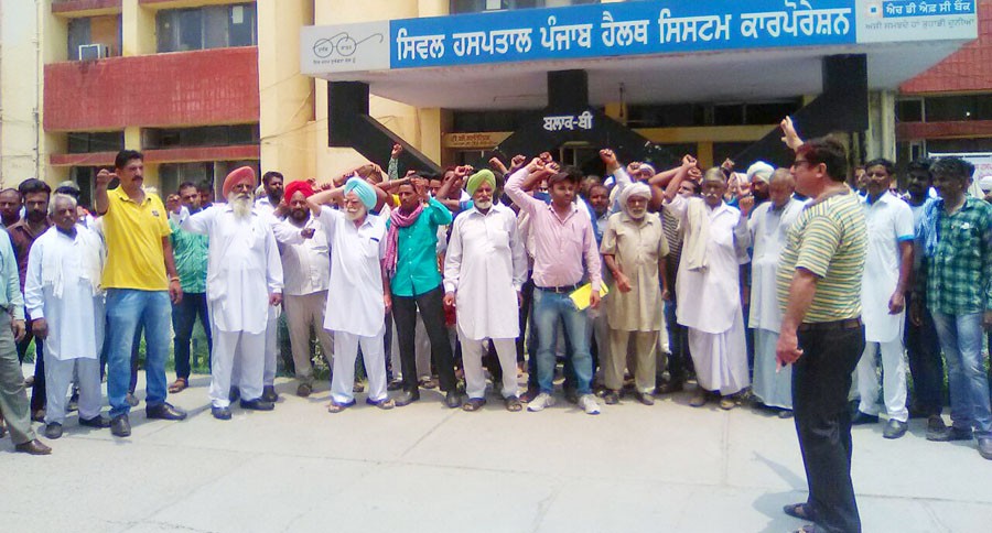 Hospital, Fake Report, Police, Raised, Villagers, Protest, Punjab