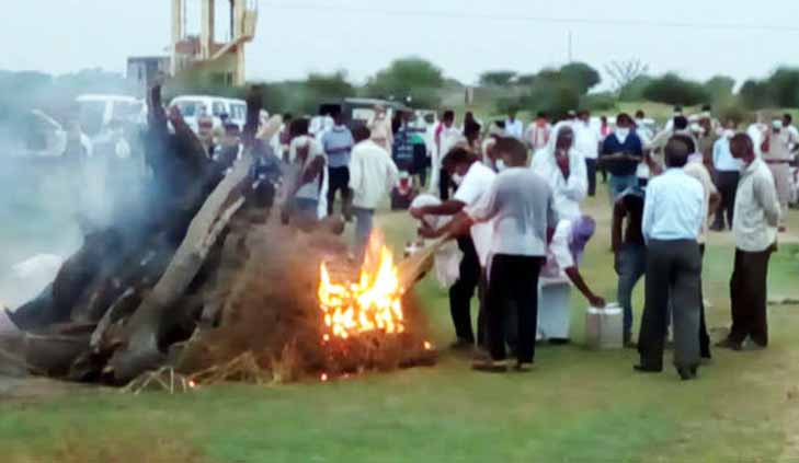 Funeral, Gangster Anandpal, Strict Security, Government, Rajasthan