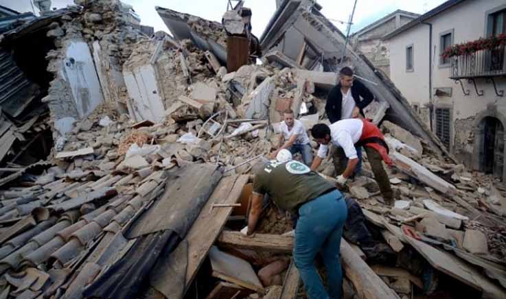 Death, Building Collapse, Italy, Dead Body