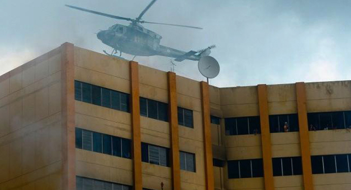 Death, Fire, El Salvador Ministry, Helicopter