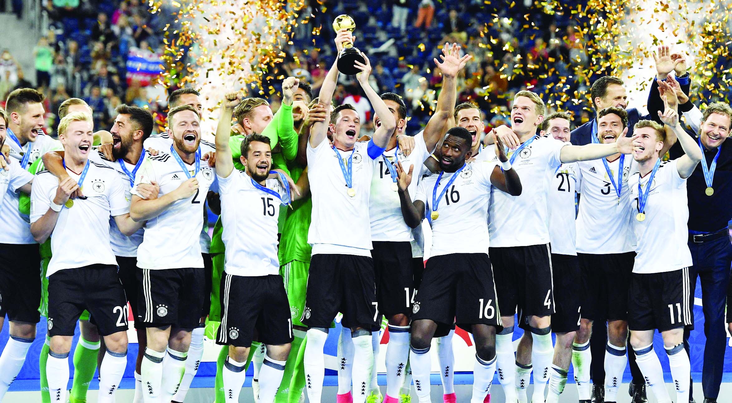 Germany, Won, Title, First Time, Football