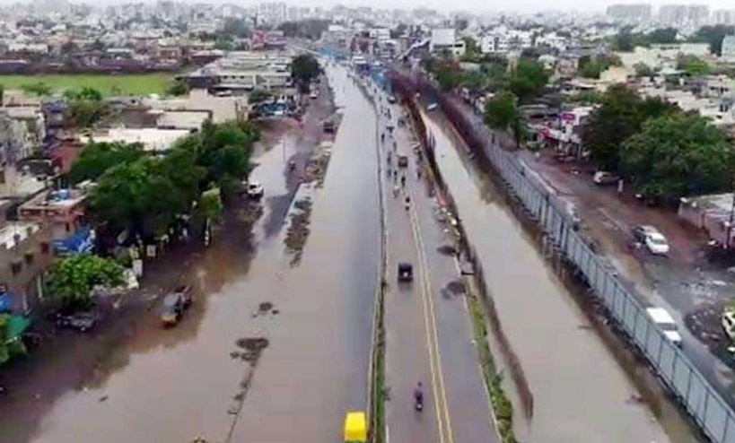 Death, People, Heavy Rain, Gujarat, Water, Rescue Operation