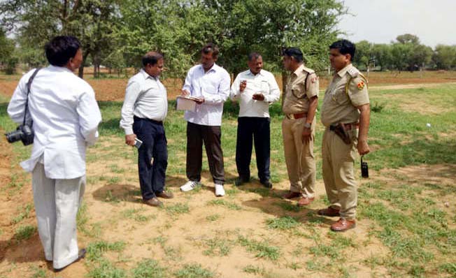 Murder, Father, Son, Land Dispute, Injured, Rajasthan