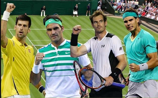 Match, Fabulous Four, Open Tennis Tournament, Grand Slam