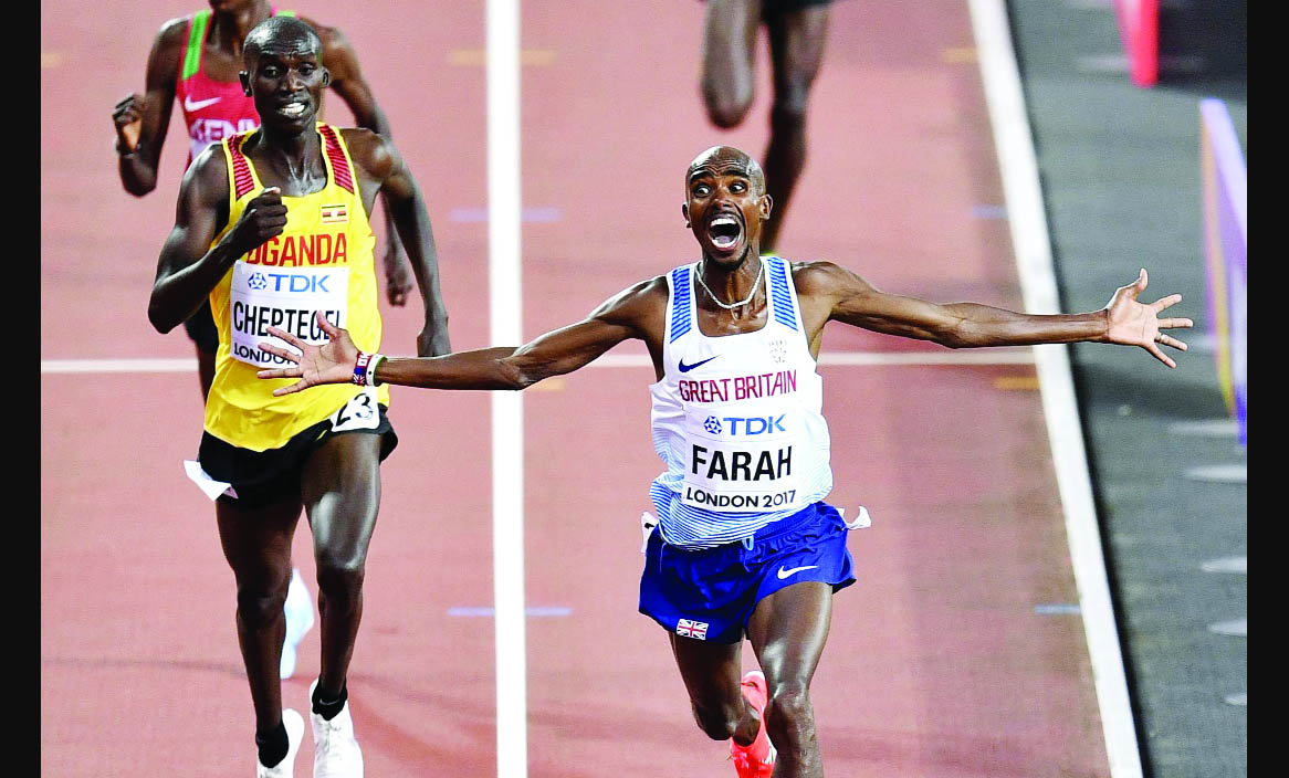 Mohamed Farah, Gold Medal, World Athletics Championship