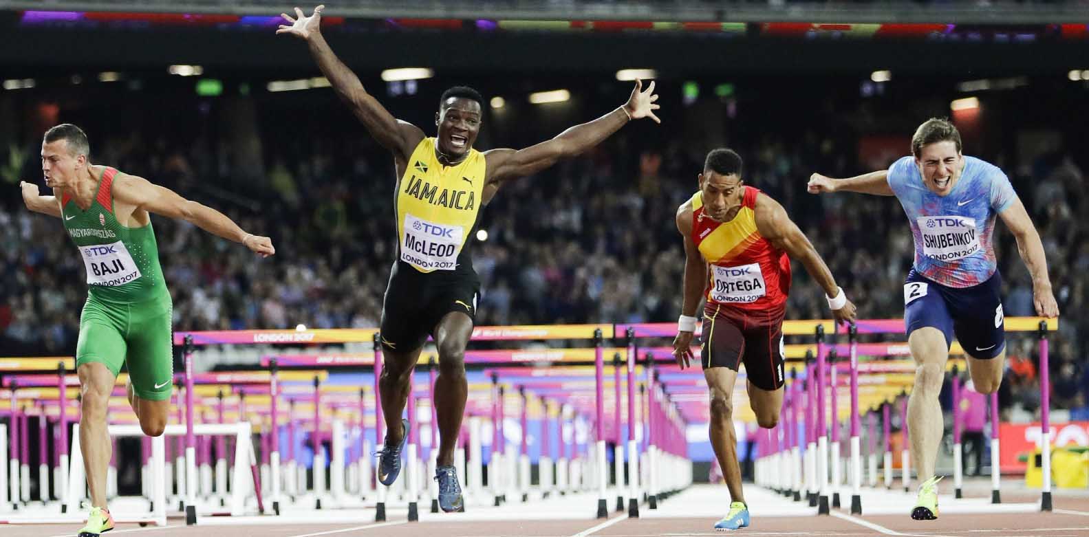 Omar McLeod, Won, Gold Medal, Jamaica, Athletics Championship