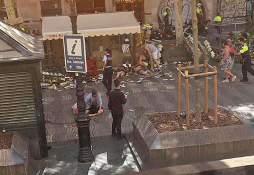 Second Attack, Spain, Van, Died, Injured, Panic, Police