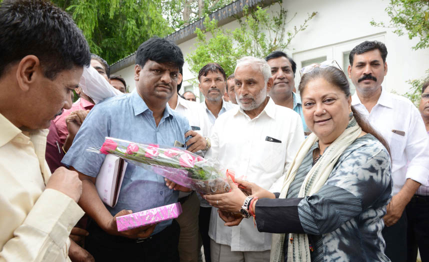 CM, Vasundhara Raje, Staff Federation, Rajasthan