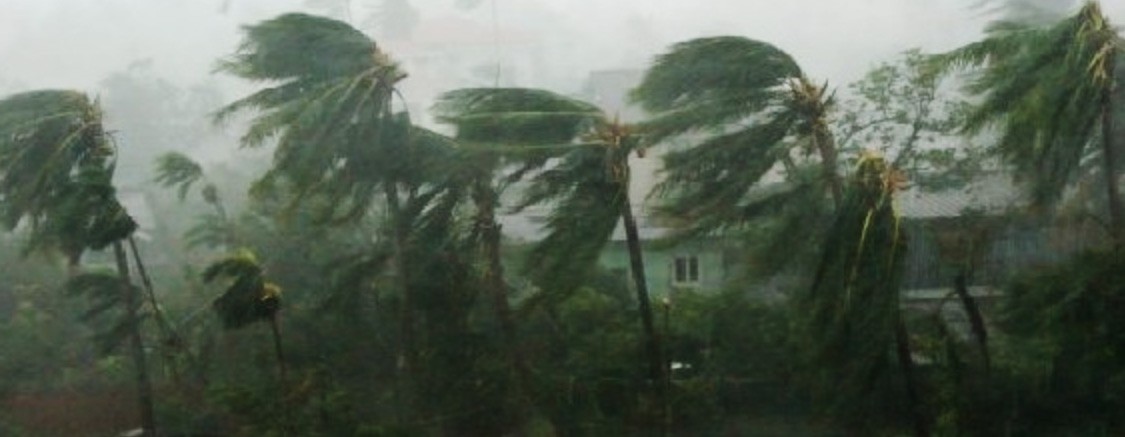 Storm in South America