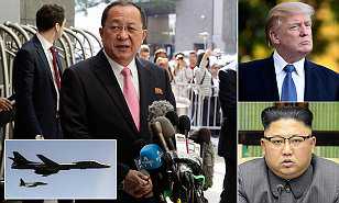 North Korea, US, War Warns, ShootDown, US_Bombers