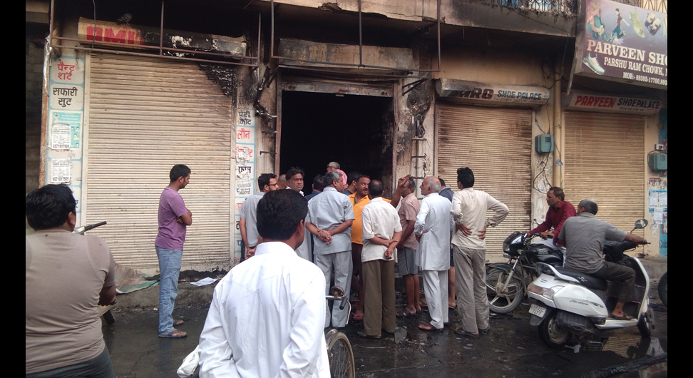 Fire, Pottery Shop, Lose, Haryana 
