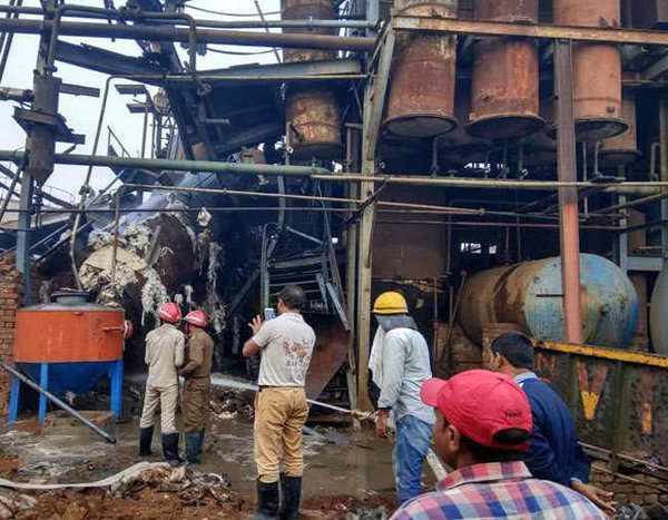 Oil Mill Blast, Worker, Died, Haryana