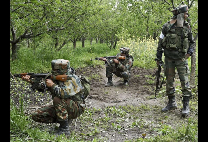 Wncounter, Terrorists, Indian Army