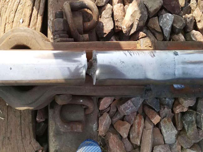 Rail, Traffic Affected, Fracture, Rajasthan