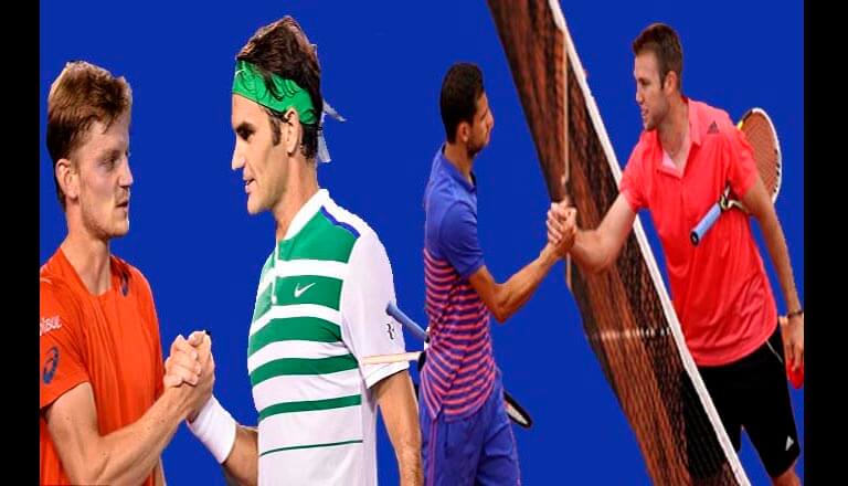 Federer, Goffin, Dimitrov, Sok, Competition, Sports