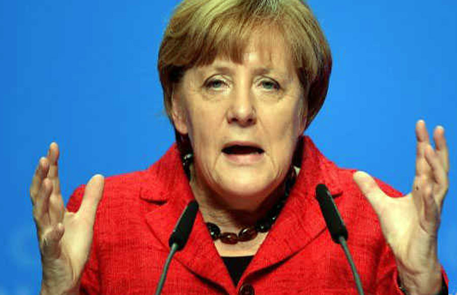 Merkel, Expresses, Willingness, Solve, EU Issues