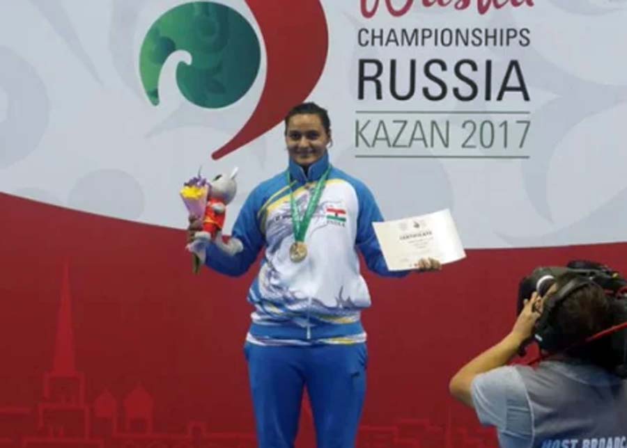 Pooja Kadian, India, Gold Medal, Wushu World Championship