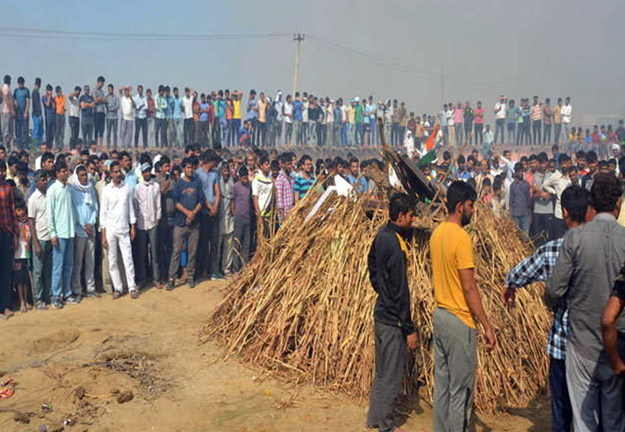 Sainik Kamal, Funeral, Bahadurgarh, Haryana