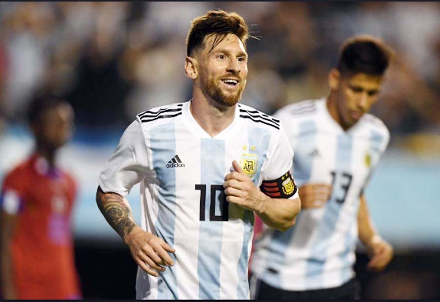 Messi, Hat-trick, Argentina, Won 4-0, Sports