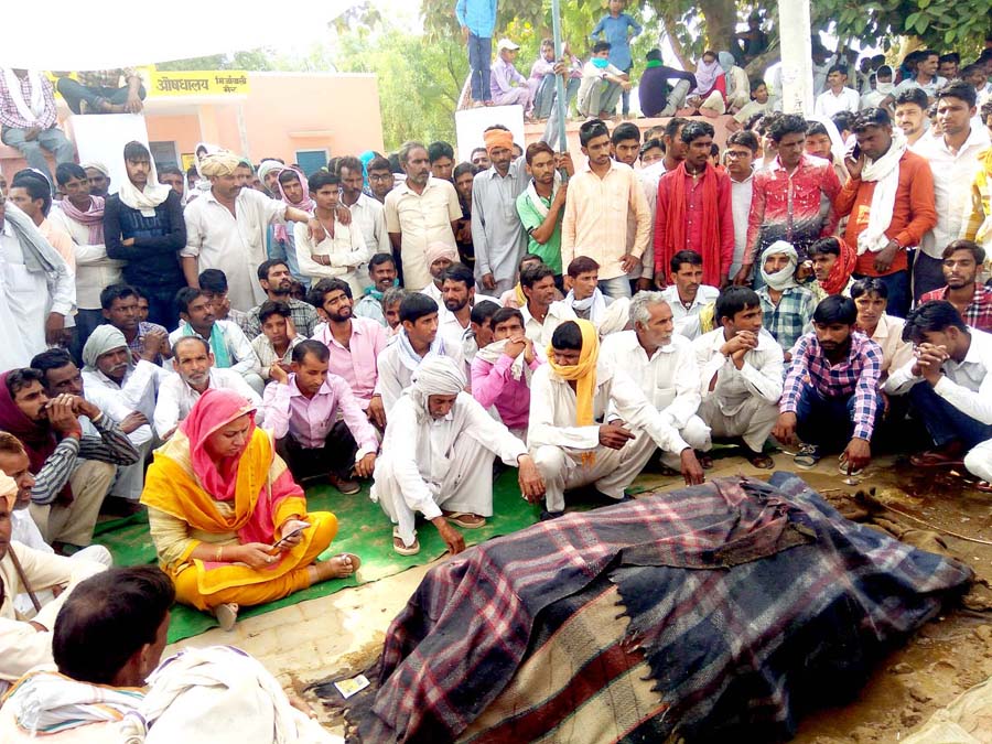 Case,  murder,  Dalit youth,  Tense,  Atmosphere,  Rajsthan