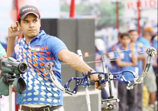 Abhishek, silver, bronze, medal, Archery, Sports