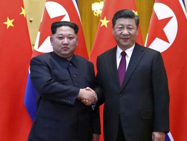 Kim, Reached, China