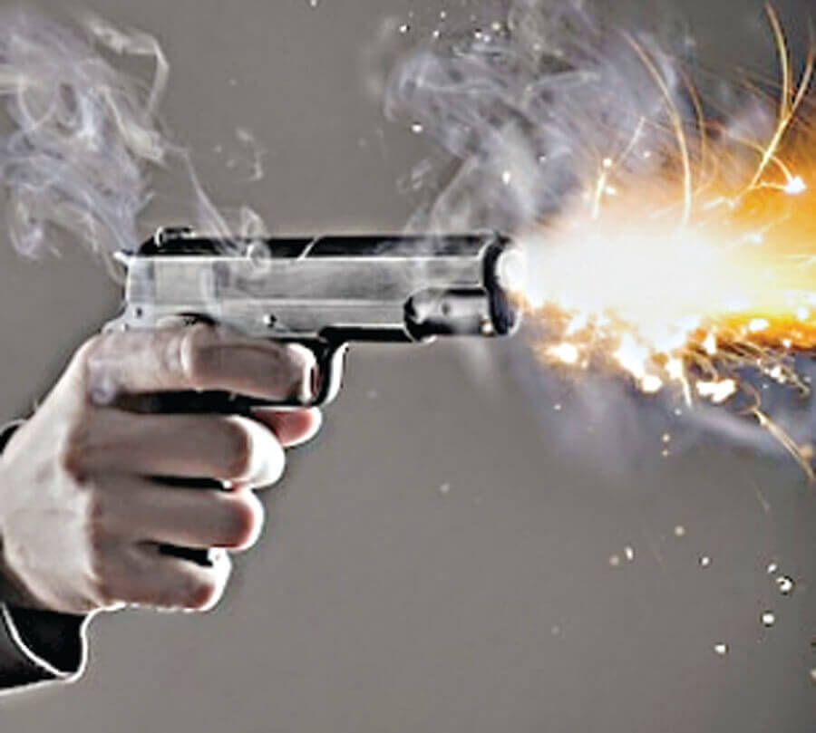 Firing, On, Bbusinessman, In, Ludhiana