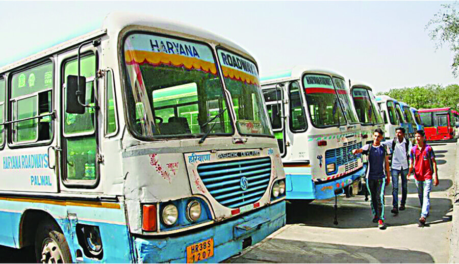 Haryana Roadways, Increase, Number Buses, UP