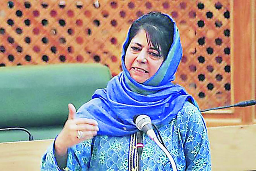 India, Anti, Mehbooba Mufti, Statement