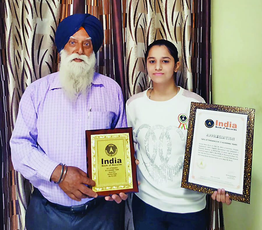 Avinit Kaur, Studied, 13 Years, 7 Months, Leaving School, Punjab 