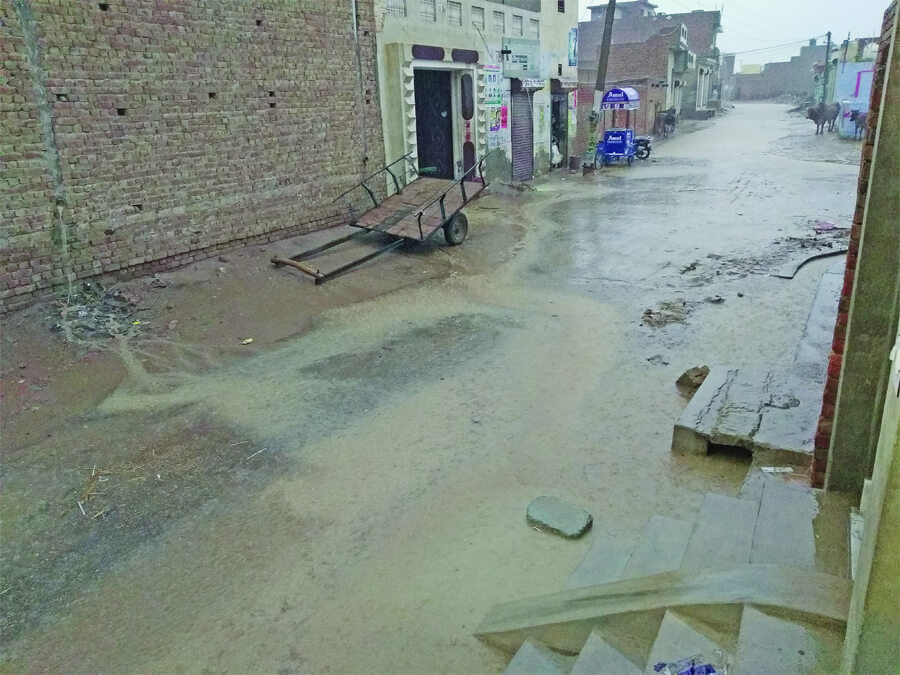 Farmer Happy, Heavy Rain, Abohar, Punjab