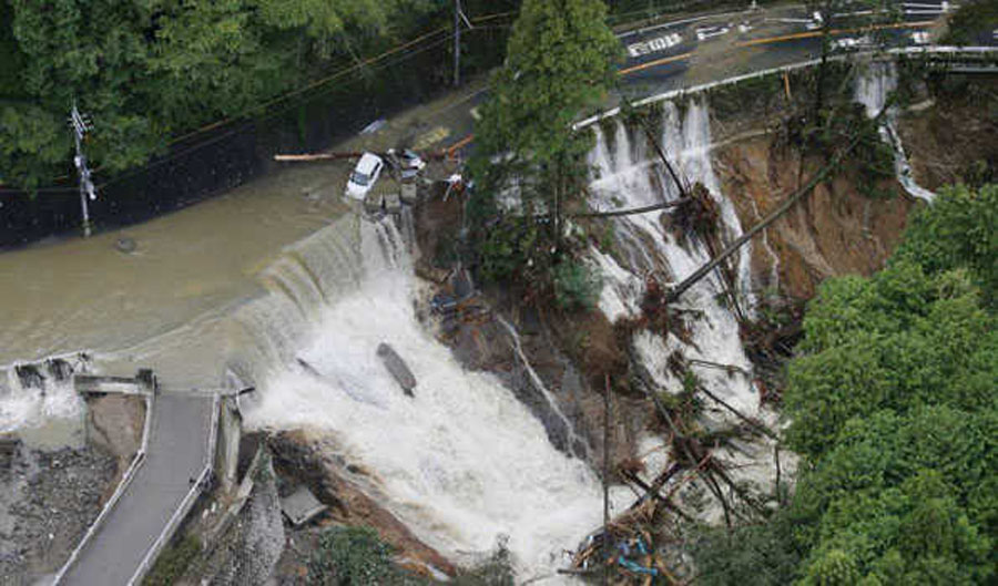 Rain, Japan, Death, Natural disaster 