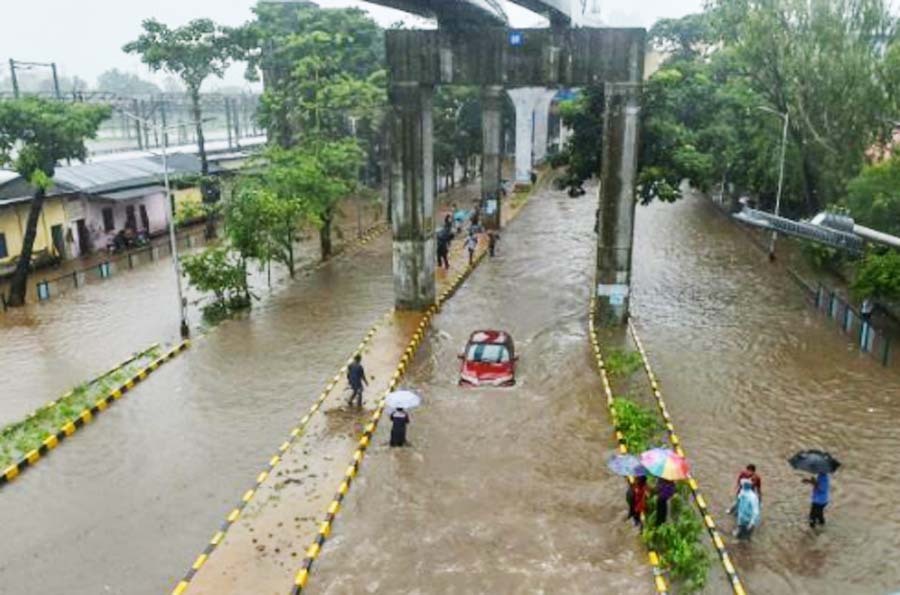 Mumbai, Rail, Track, Highway, Submerged 