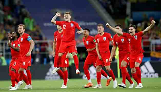 Colombia shoots penalty in England Quarterfinals