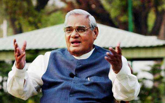 (Former PM Atal Bihari Vajpayee)