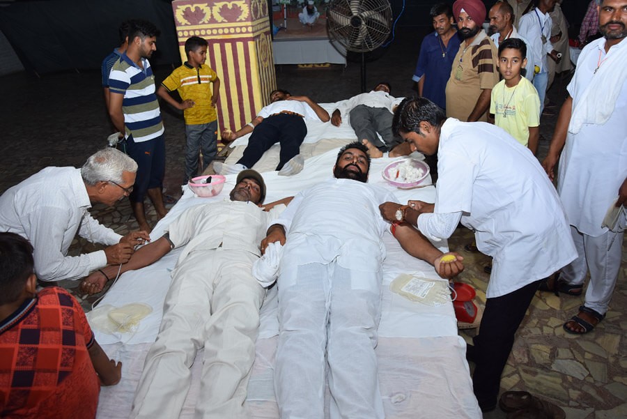 Dera Sacha Sauda, Blood Donation Camp, Saint Dr MSG