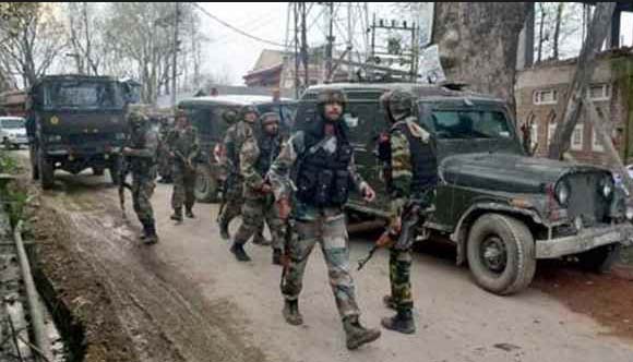 Explosions in South Kashmir