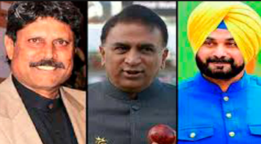 Kapil Dev, Sunil Gvaskar, Navjot Singh Sidhu, Ceremony, Imran Khan