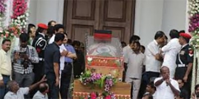 Karunanidhi last journey