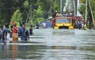 Kerala flood victims