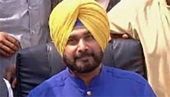 Navjot Singh Sidhu resigns