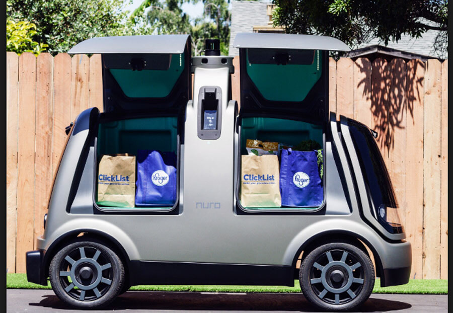 Home, Delivery, Grossy, Driverless, Car