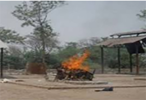 Cremation ground for Hindus