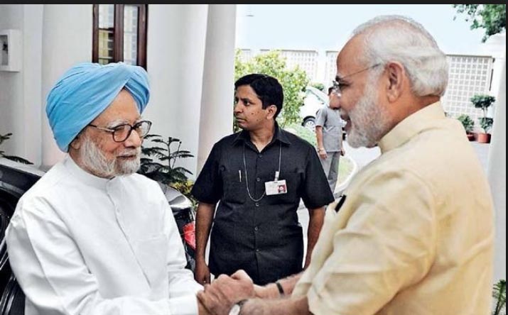 Rahul and Modi greeted Manmohan on birthday