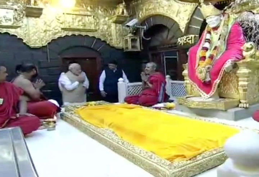 100 Years Of Sai Samadhi: Modi Gave Baba An Aarti, Issued A Silver Coin Of His Name